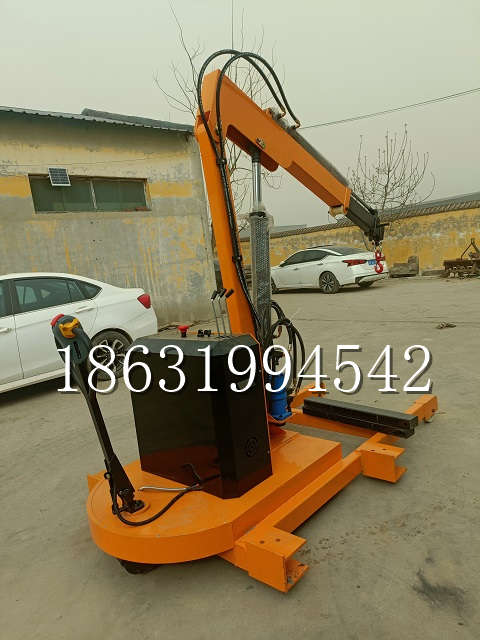 玉里镇自卸车厢随车吊 自制轮式四不像起重机 四驱平板吊 5吨 贵盛